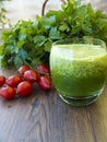 Fresh green smoothie