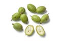 Fresh green walnuts