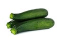 Fresh green zucchini Royalty Free Stock Photo
