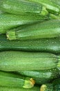 Fresh green zucchinis background