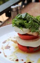 Fresh grilled chicken caprese