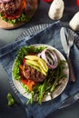 Fresh Grilled Paleo Hamburger