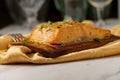 Citrus Salmon Cedar Plank