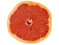 Fresh halve Pink Grapefruit