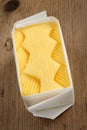 Fresh hand churned butter Royalty Free Stock Photo