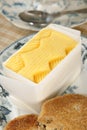 Fresh hand churned butter Royalty Free Stock Photo