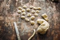 Home made Orecchiette pasta Royalty Free Stock Photo