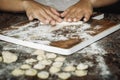 Home made Orecchiette pasta Royalty Free Stock Photo