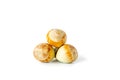 Fresh hazelnuts cobnuts Royalty Free Stock Photo