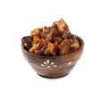 Dates fruit or Khajur, Khajoor Royalty Free Stock Photo