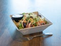 Fresh and Healthy Food Presentation of House Salad