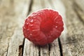 Fresh healthy organic raspberry Royalty Free Stock Photo