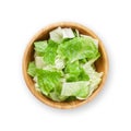 Fresh healthy romaine lettuce salad Royalty Free Stock Photo