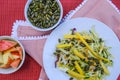 Fresh Healthy Summer Mango Fruit Salad