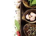 Fresh herbs and spices Royalty Free Stock Photo