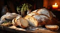 Fresh Home Baked Sourdough Bread