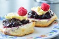 Fresh home made scones Royalty Free Stock Photo