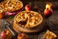 Fresh Homemade Apple Pie Royalty Free Stock Photo