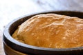 Fresh homemade bread with organic ingredients Royalty Free Stock Photo