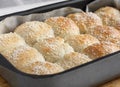 Fresh homemade bread rolls Royalty Free Stock Photo