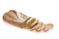 Fresh homemade loaf of potato and rosemary bread Royalty Free Stock Photo