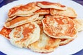 Fresh homemade tasty yammy pancakes