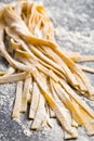 Fresh homemade pasta Royalty Free Stock Photo