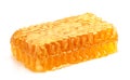 Fresh honey in the comb. Royalty Free Stock Photo