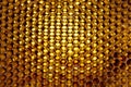 Fresh honey comb forming a beautiful texture pattern background Royalty Free Stock Photo