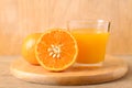 Fresh Honey Murcott orange fruit and juice