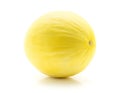 Fresh honeydew melon isolated on white Royalty Free Stock Photo