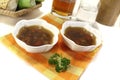 Fresh hot Beef Consomme Royalty Free Stock Photo