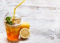 Fresh ice tea Royalty Free Stock Photo