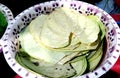 Fresh Indian paan/betel leave in basket Royalty Free Stock Photo