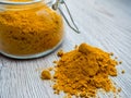 Fresh Indian turmeric food image