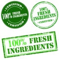 100% Fresh Ingredients