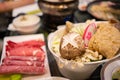 Fresh Ingredients for Taiwanese Styled Hot Pot