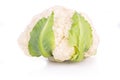 Fresh isolated cauliflower