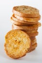 Fresh Italian bruschette Royalty Free Stock Photo