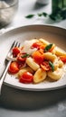 Fresh Italian Gnocci Vegetable Dish