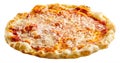 Fresh Italian Margherita pizza with mozzarella Royalty Free Stock Photo
