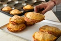 Fresh Italian panzerotti Royalty Free Stock Photo