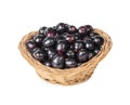 Fresh Jamun fruits Royalty Free Stock Photo