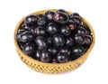 Fresh Jamun fruits Royalty Free Stock Photo