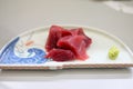 Fresh japanese Akami Sushi Makuro Royalty Free Stock Photo