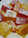 Fresh  Jelly Crystals Royalty Free Stock Photo