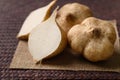 Fresh jicama or yam bean Royalty Free Stock Photo