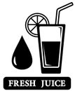 Fresh juice icon