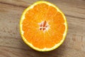 Fresh juicy orange slices closeup Royalty Free Stock Photo