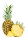 Fresh juicy pineapple